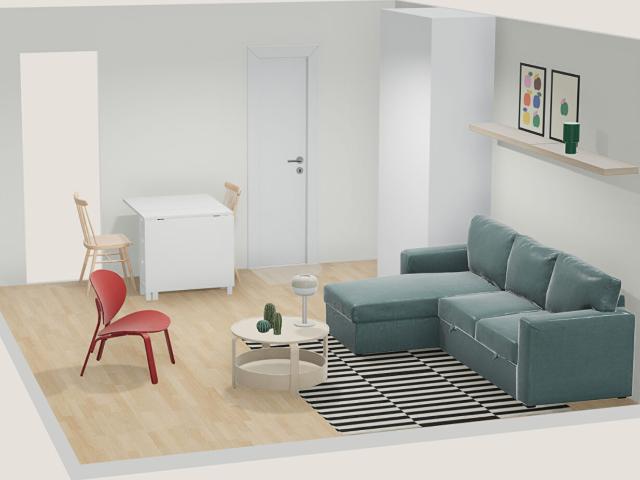 Studio 25 m2 en Centre ville