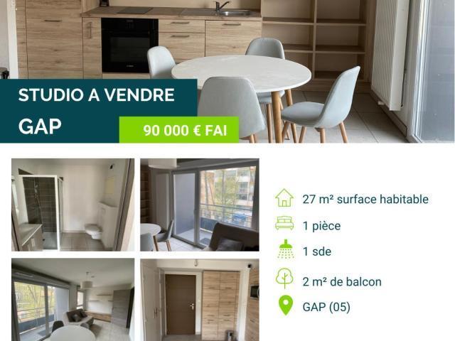 Studio 27 m²
