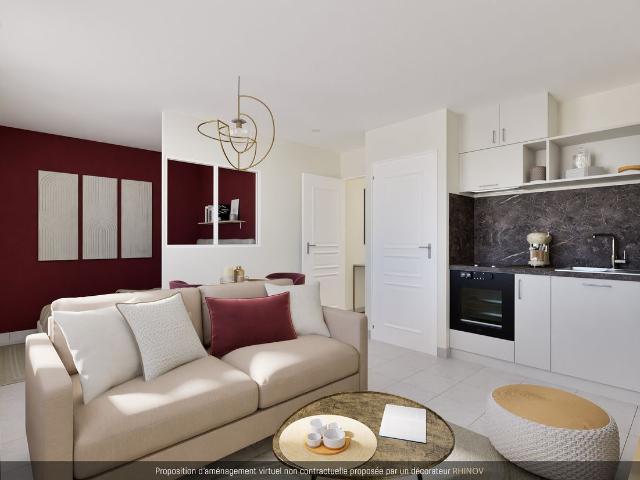 Studio 28 m2 lyon
