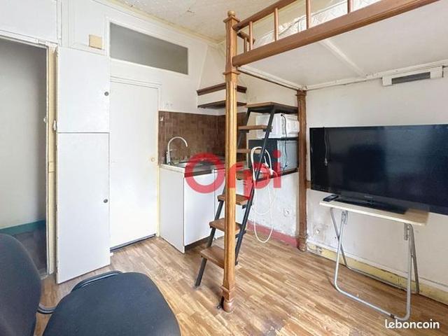 Studio 2 pièces 12 m²