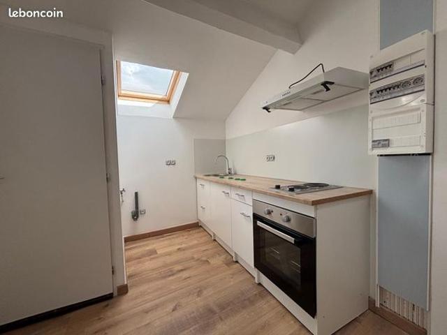 Studio 2 pièces 17 m²