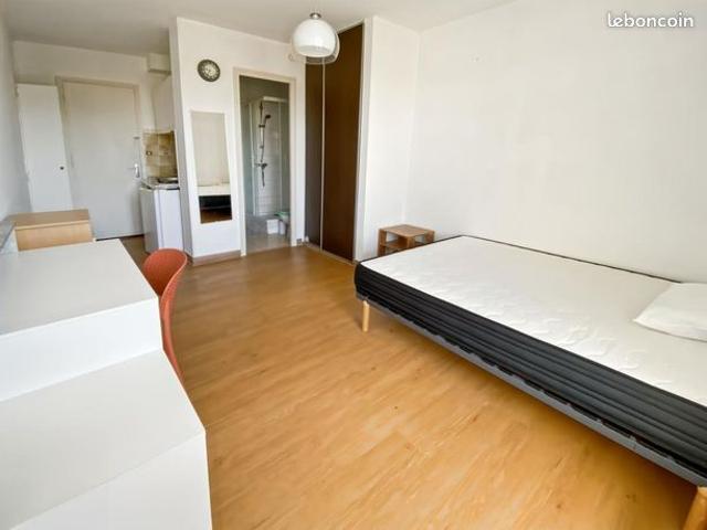 Studio 2 pièces 18 m²