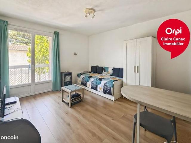 Studio 2 pièces 18 m²