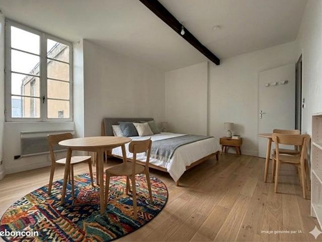 Studio 2 pièces 18 m²