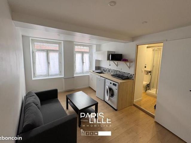 Studio 2 pièces 18 m²