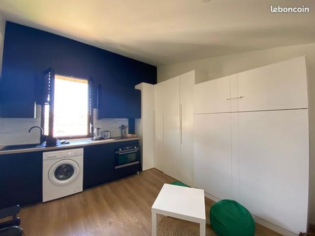 Studio 2 pièces 18 m²