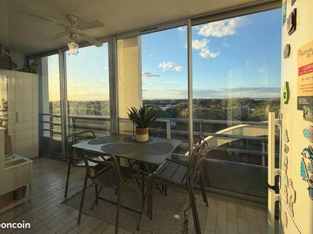 Studio 2 pièces 21 m²