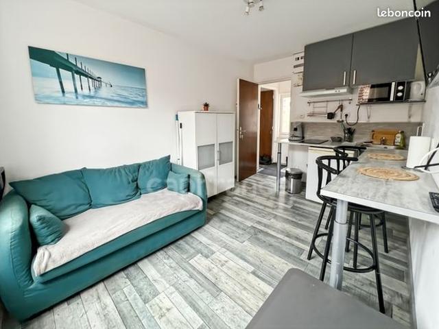 Studio 2 pièces 22 m²