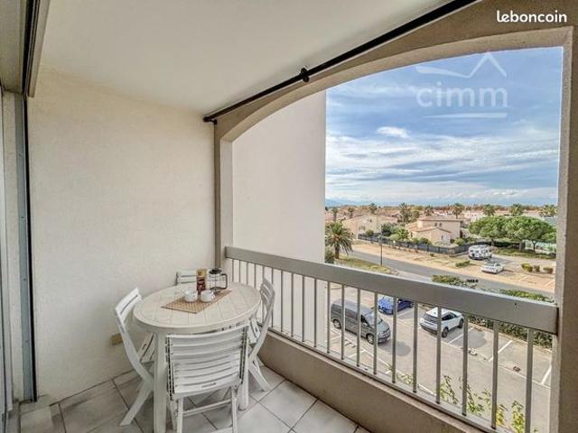 Studio 2 pièces 22 m²