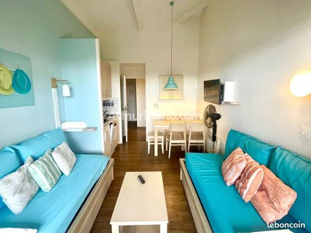 Studio 2 pièces 23 m²