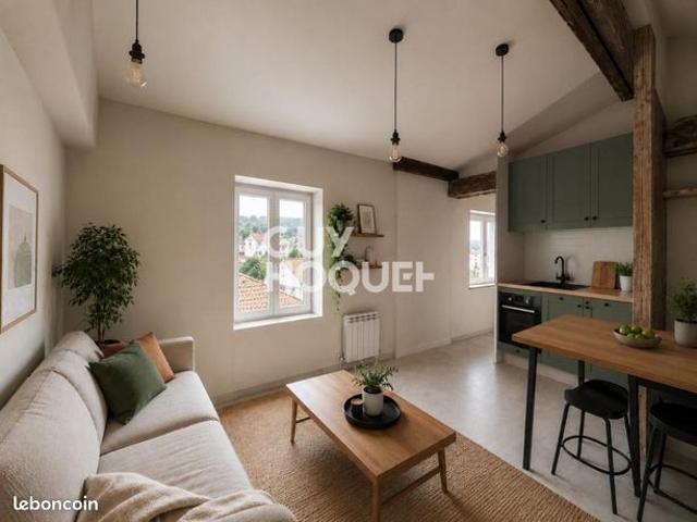 Studio 2 pièces 24 m²