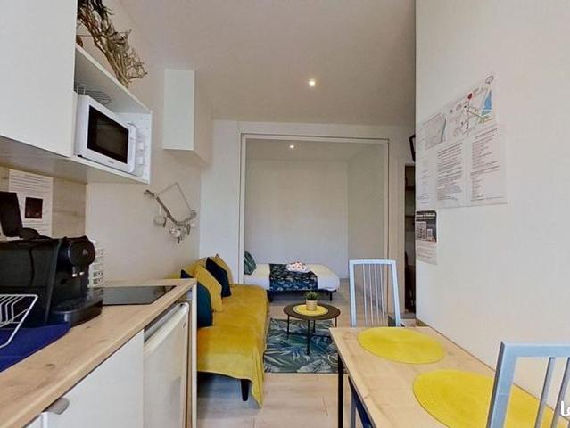 Studio 2 pièces 24 m²
