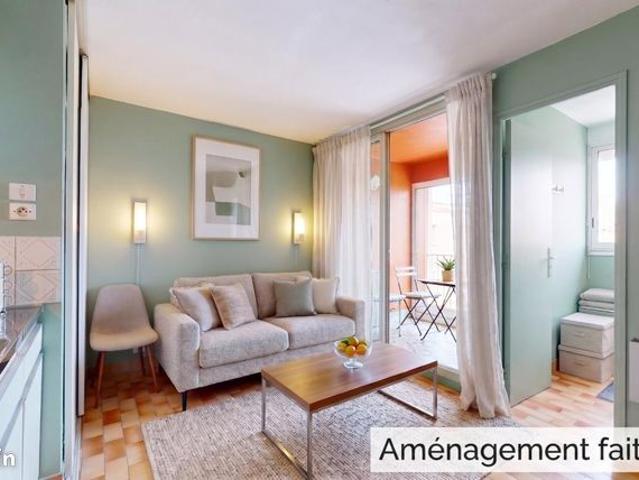 Studio 2 pièces 24 m²