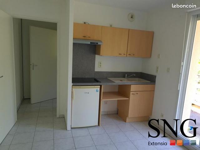 Studio 2 pièces 26 m²