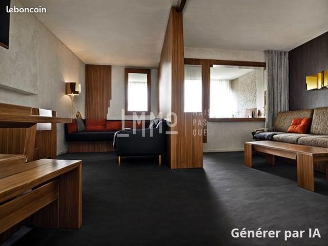 Studio 2 pièces 27 m²