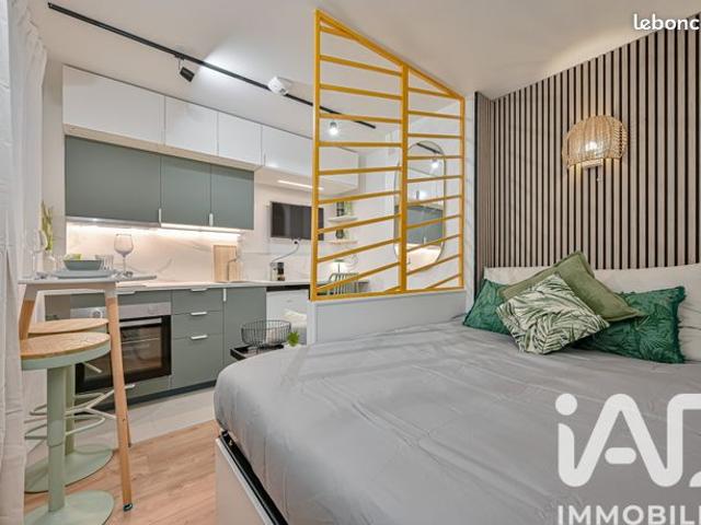 Studio 2 pièces 28 m²