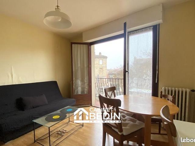 Studio 2 pièces 29 m²
