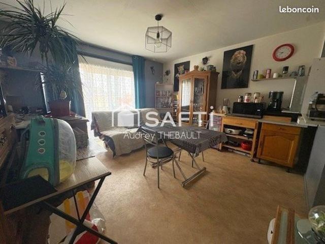 Studio 2 pièces 33 m²