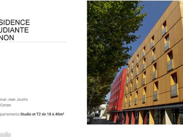 Studio 2 pièces 33 m²