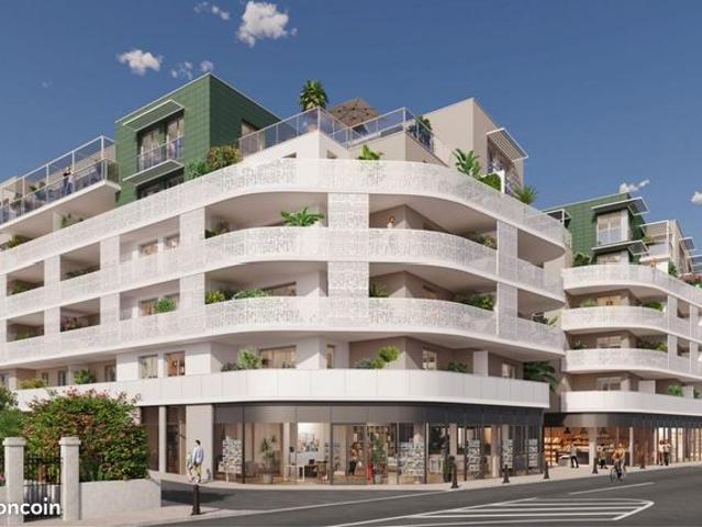 Studio 2 pièces 38 m²