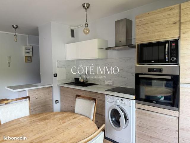 Studio 2 pièces 38 m²