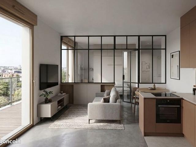 Studio 2 pièces 42 m²