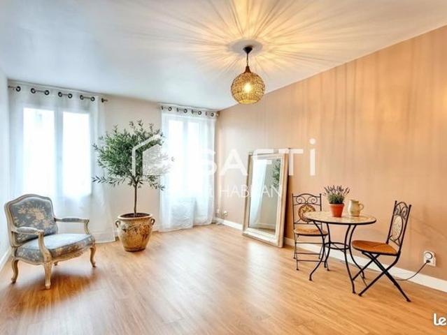 Studio 2 pièces 43 m²
