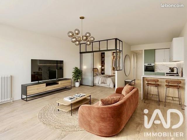 Studio 2 pièces 45 m²