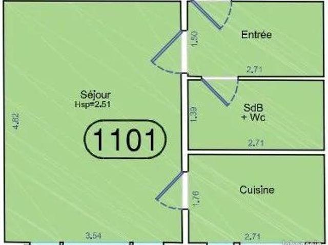 Studio 30 m² Noisy le Grand