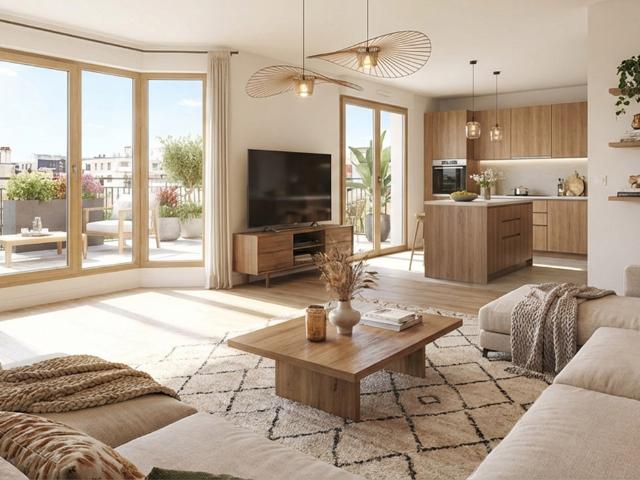 Studio 36 m2 rosny sous bois