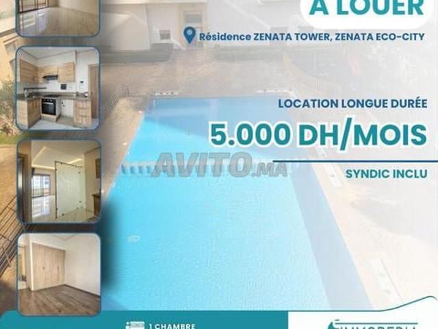 Studio 53m² non meublé Résidence fermée