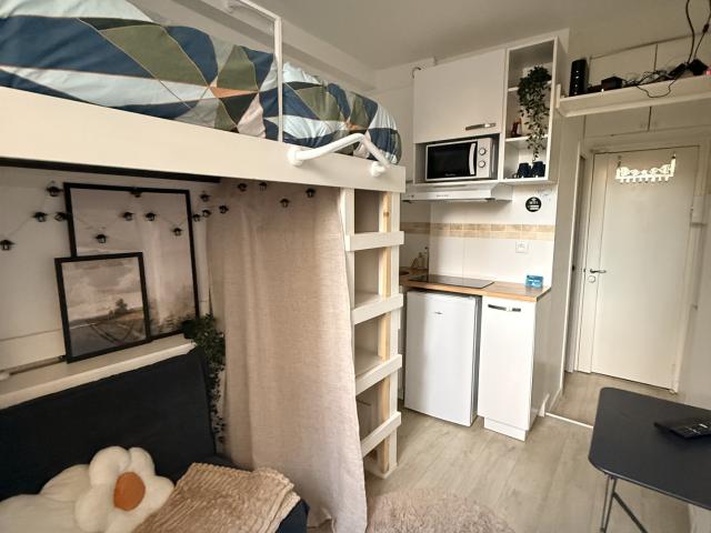Studio 9,67 m2 rue Lamarck, Paris 18ᵉ