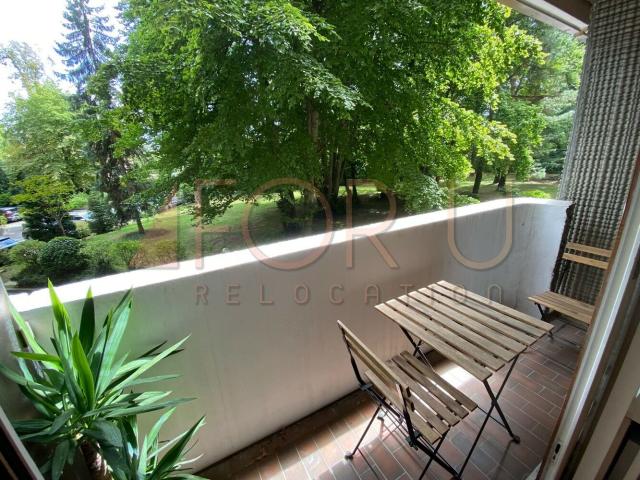 Studio confortable au calme avec balcon et piscine à Cologny