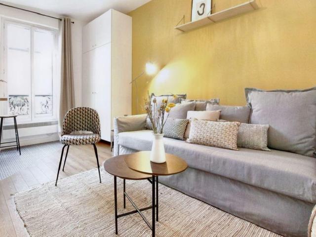 Studio confortable et lumineux, design architecte