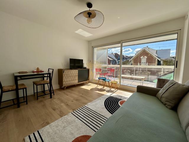 Studio cabine meublé en location de septembre à juin Le Touquet Paris Plage