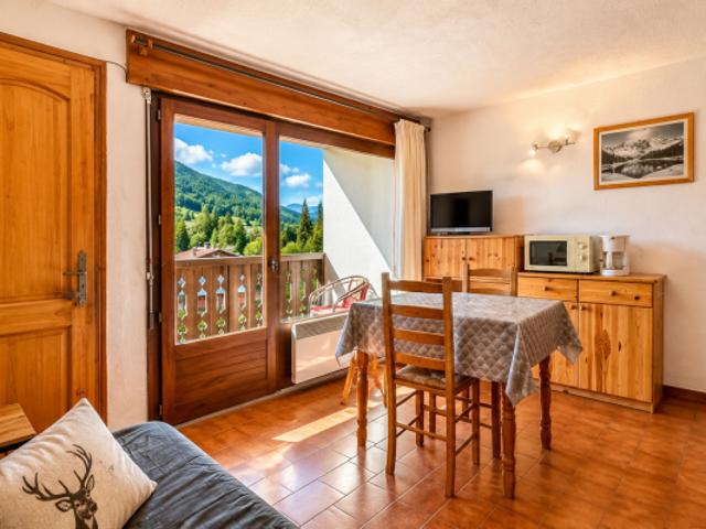 Studio cabine avec accès direct aux pistes