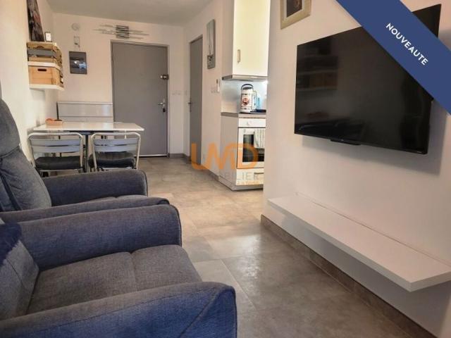 Studio cabine avec parking et balcon