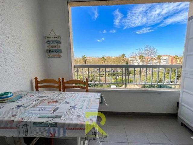 STUDIO CABINE AVEC PARKING LE CAP D'AGDE