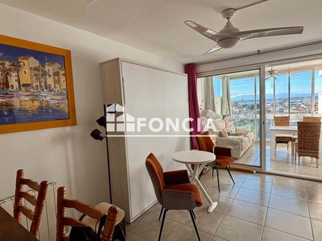Studio cabine a canet sud avec parking