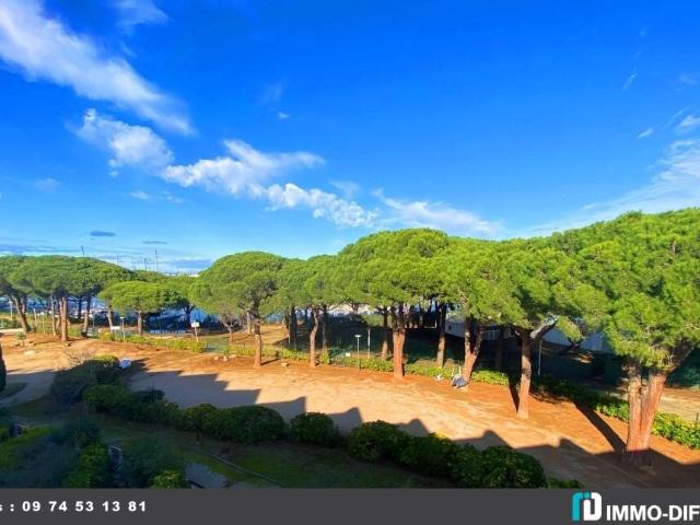 Studio Cabine Vue Port de Plaisance
