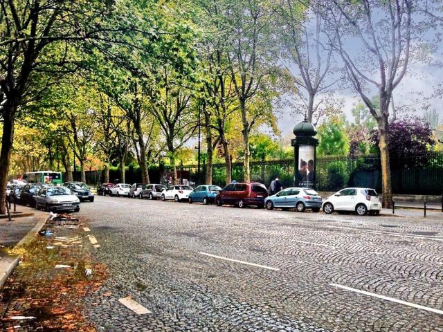 Studio calme et très lumineux face au Parc Monceau