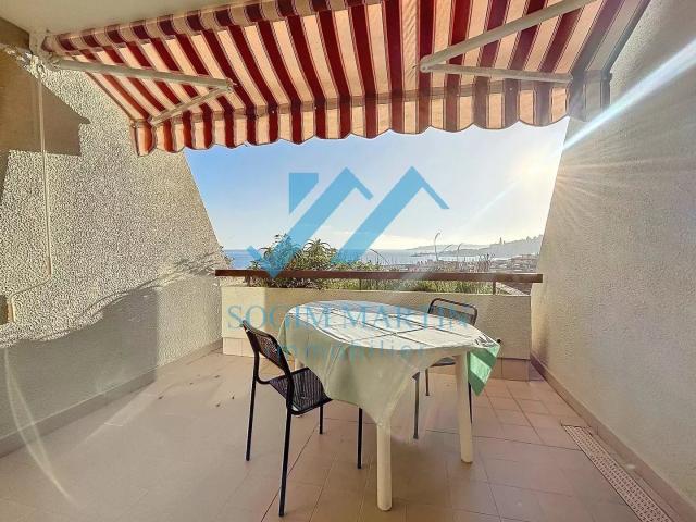 Menton Garavan Studio avec terrasse, parking et cave