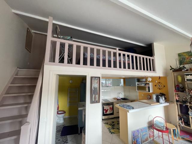 A VENDRE DIEPPE STUDIO AVEC MEZZANINE SANS TRAVAUX