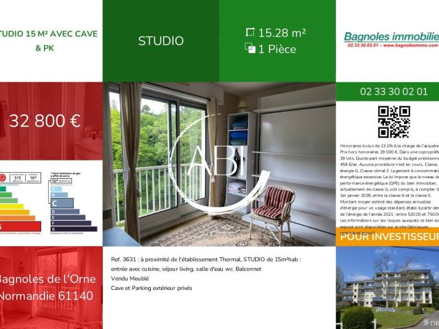 Appartement à vendre Bagnoles de l'Orne Normandie