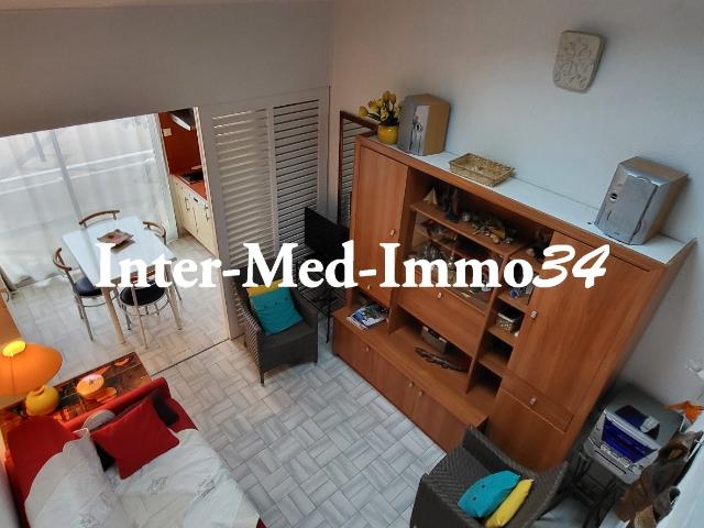 Le Cap d'Agde 34300 secteur Centre Port Vente Appartement de typ