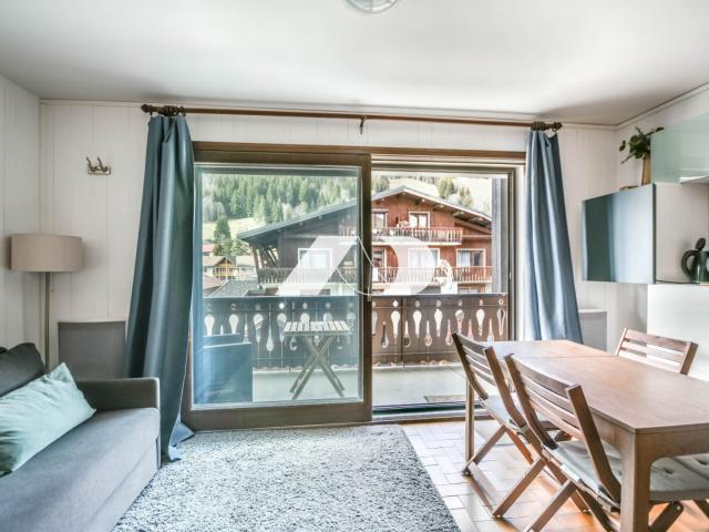 STUDIO AVEC COIN MONTAGNE AU COEUR DU VILLAGE