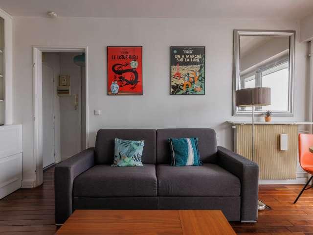 Studio à louer à Bas Belleville, Paris