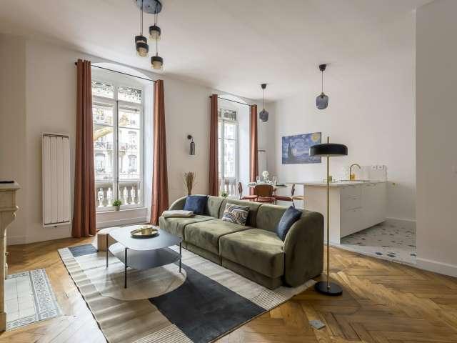 Studio à louer à Perrache Confluence, Lyon