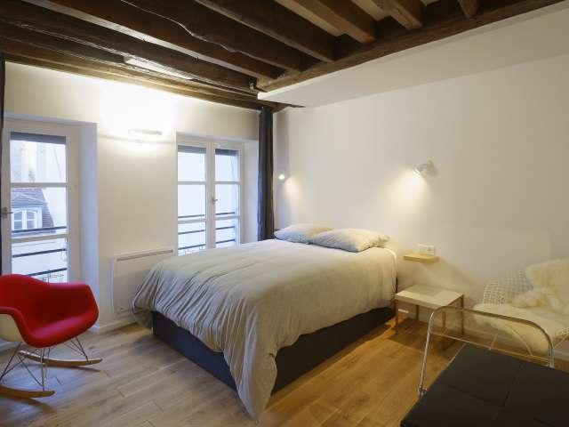 Studio à louer à Saint Merri, Paris