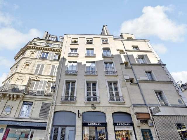 Studio à louer à Saint Gervais, Paris